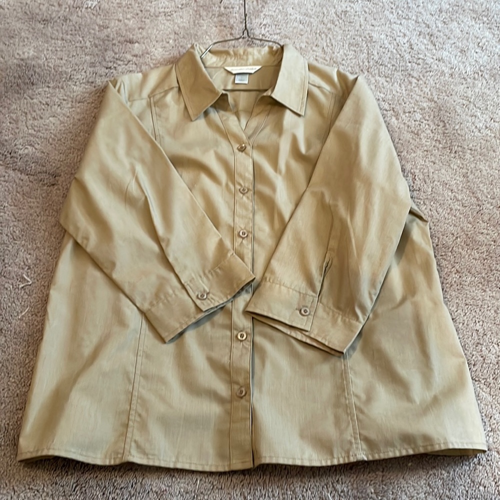 Christopher and Banks large dress shirt